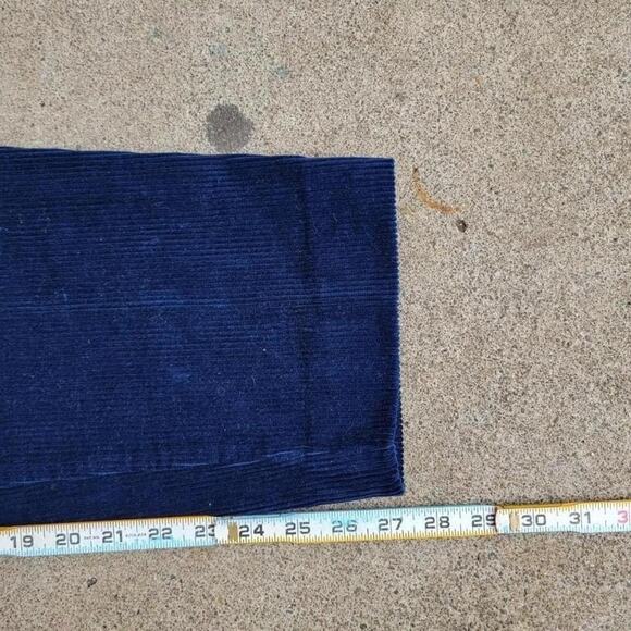 Vtg 90s PENDLETON Plain Earthtone Wide Set Corduroy Chino Pants Sz 6 USA Made - Picture 4 of 4